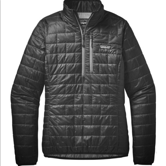 Patagonia Jackets & Blazers - 🚨SOLD🚨Patagonia Black Quarter Zip Nano Puffer